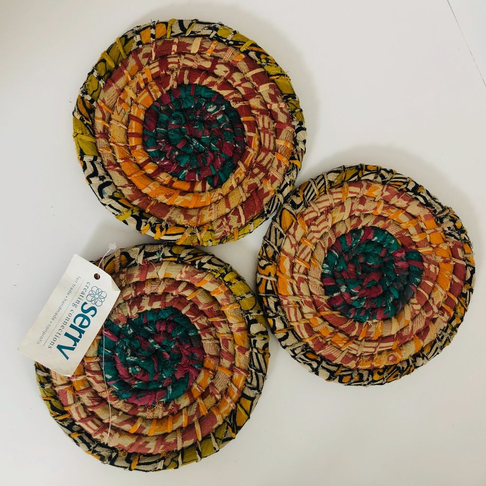 Woven Trivets Made in Bangladesh